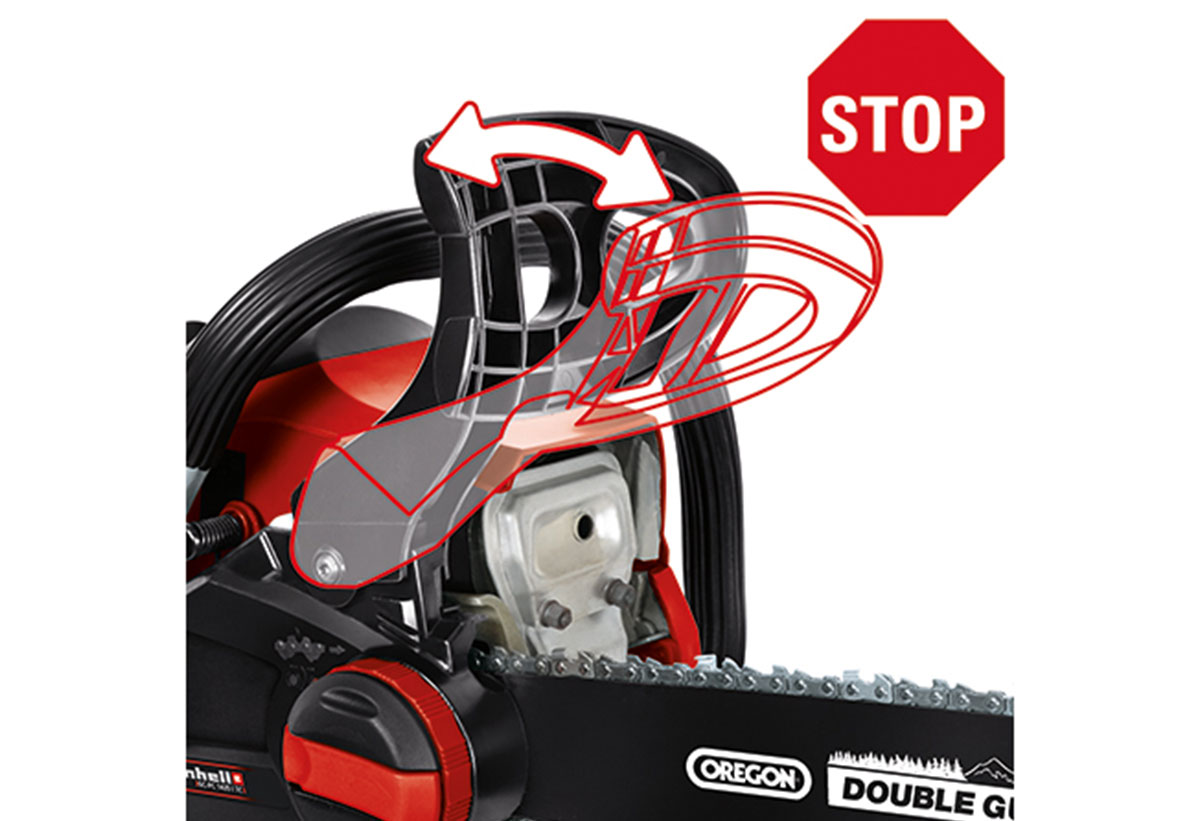 Εδώ απεικονίζεται ο εσωτερικός μηχανισμός λίπανσης της αλυσίδας.